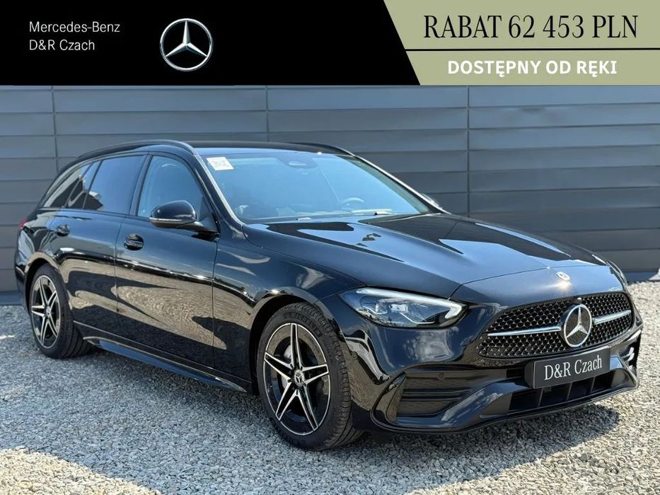 Mercedes-Benz Klasa C 200 4Matic | AMG | Night | Kamera cofania