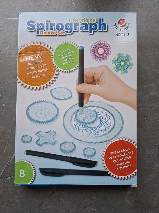 Spirograf zestaw edukacyjny
