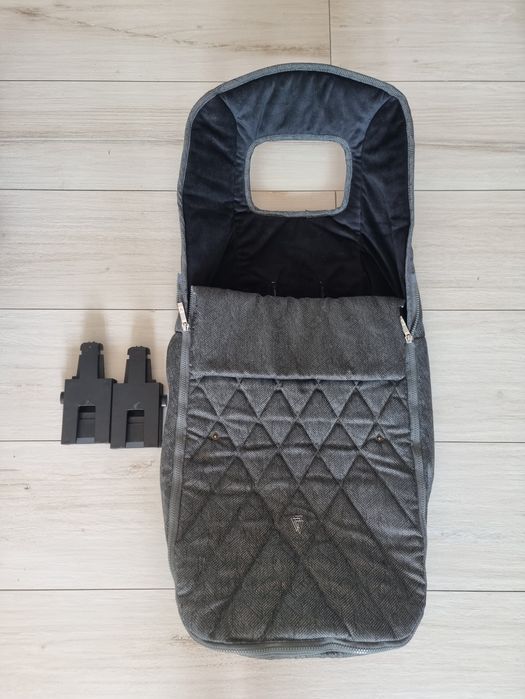 Venicci Tinum Upline  wózek 2w1  Slate Grey