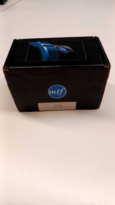 Adaptador objectiva E mount Sony