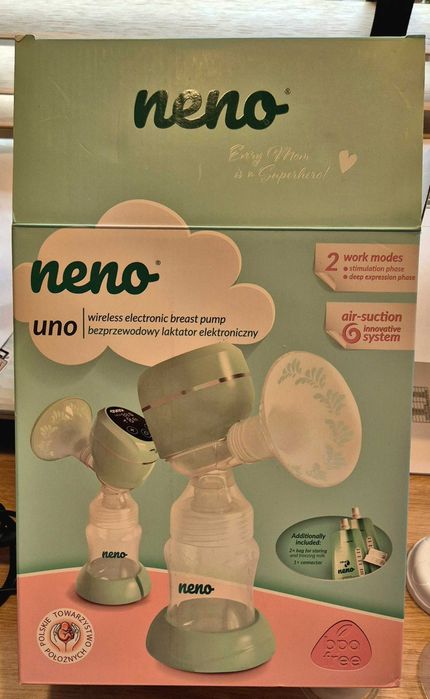 Bezprzewodowy laktator Neno Uno