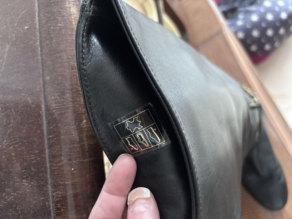 Kozaki oficerki Mcq Alexander Mcqueen Mqueen skora 37