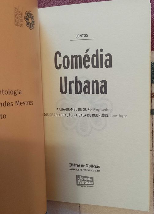 Contos de Comédia Urbana, Ring Lardner, James Joyce