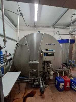 Schładzalnik mleka Delaval 180000 L z 2010 roku roboty i transpondery