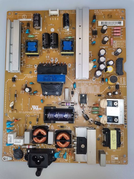 Fonte de alimentação LG LGP 4 7 4 9 5 0 -14PL2  EAX 6 5 4 2 3 8 0 1