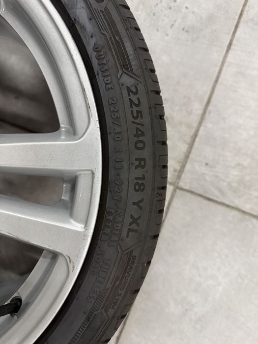 Jantes especiais audi s line com pneus como novos