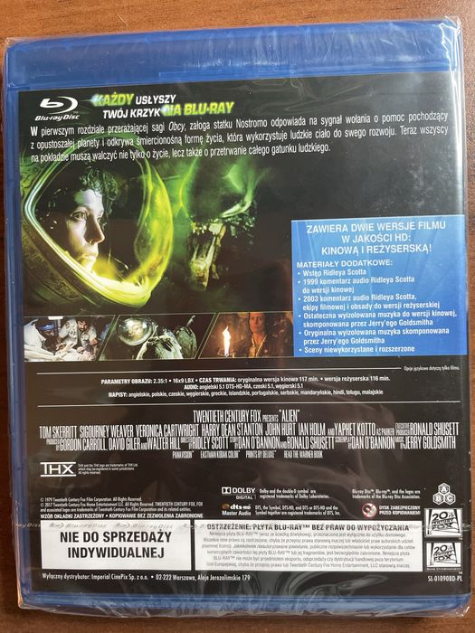 Obcy Blu-ray kolekcja