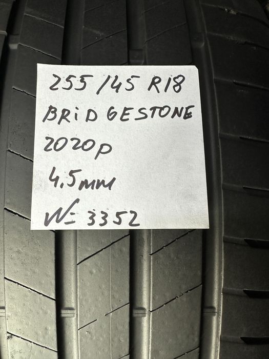 Шини літні пара 255/45 R18 (103H) Bridgestone Turanza 2020p