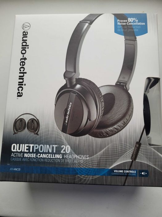 Навушники audio-technica ath-anc20 (з шумодавом)