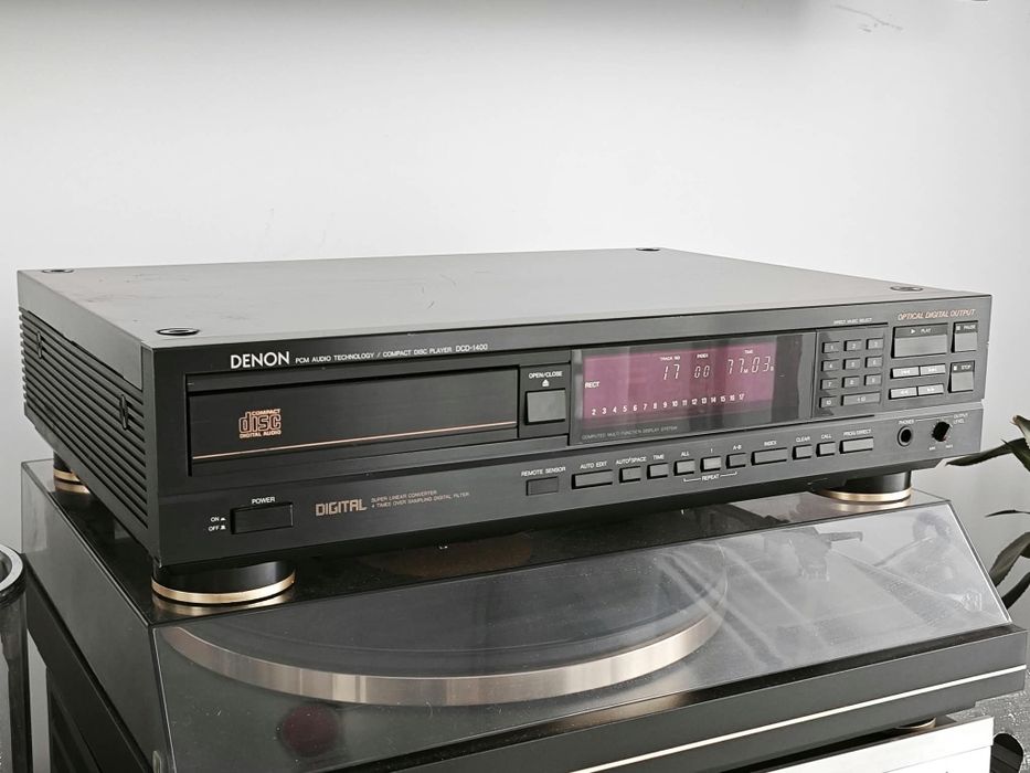 Odtwarzacz CD Denon DCD-1400 z końca lat 80-tych