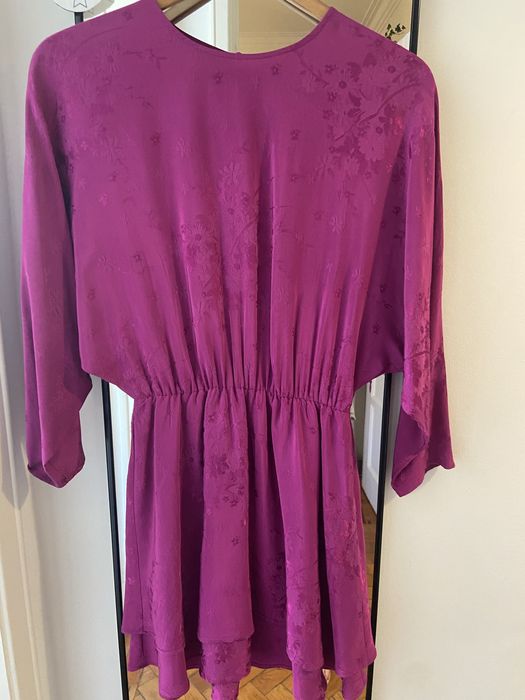 Vestido rosa curto Zara Campolide •