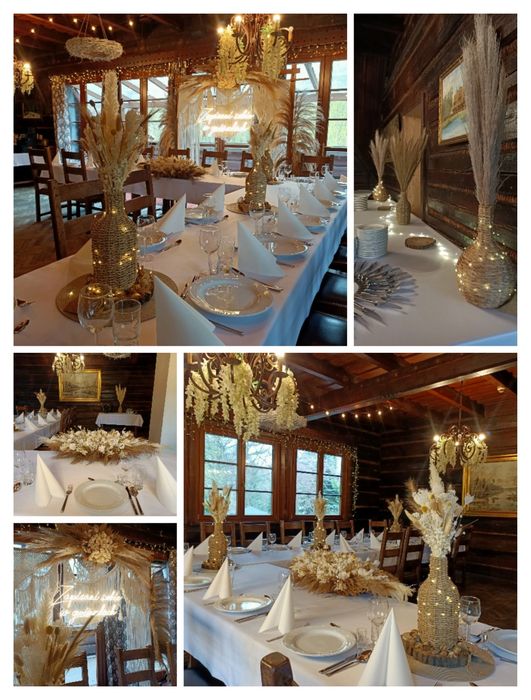 Dekoratorka Florystka ślubna weselna dekoracje imprez boho glamour itp