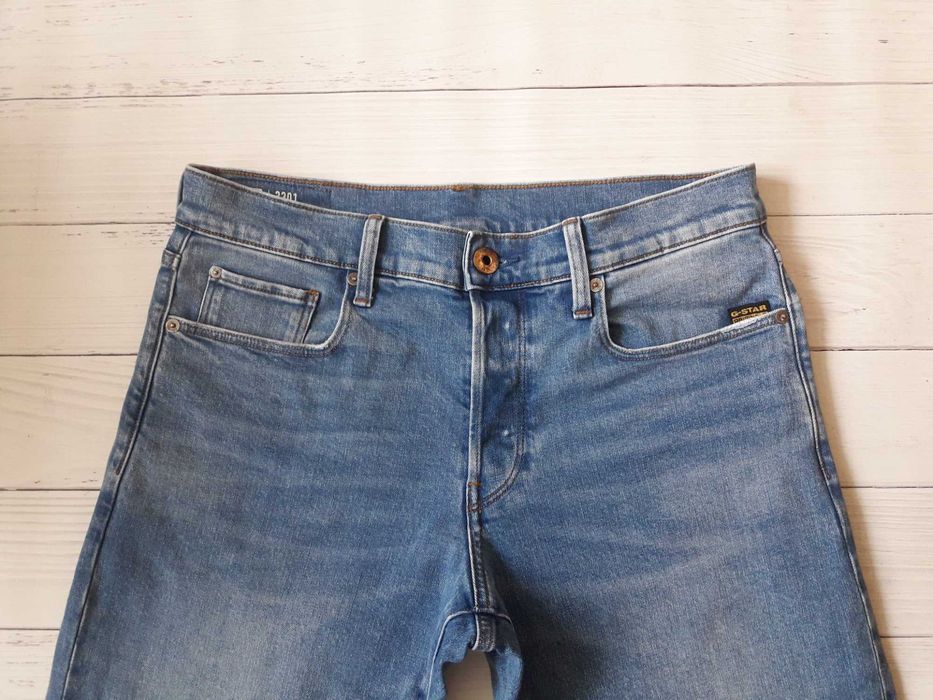 Мужские джинсы g-star 3301 regular tapered