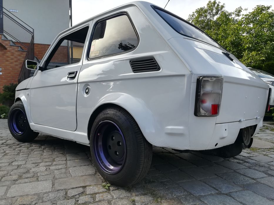 Fiat 126p biała strzała SWAP custom 1200 cm Wrocław Krzyki