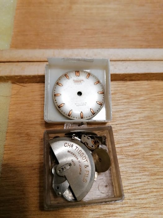 Tissot militar automatic antigo peças