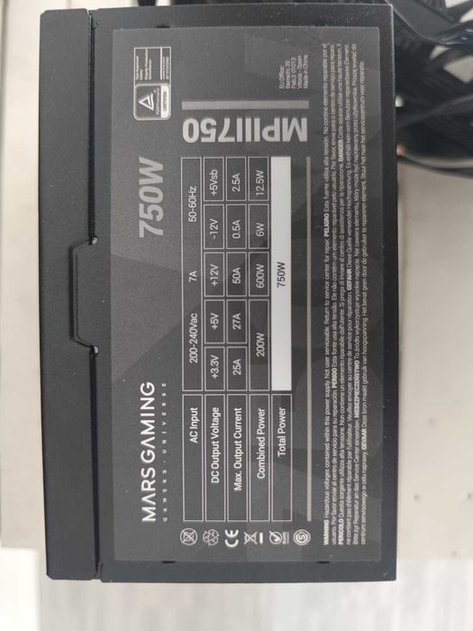 Fonte 750w MSI em ótimo estado