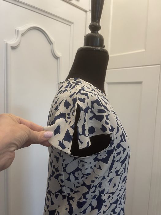 MAX MARA piękna sukienka na lato, 100% jedwab