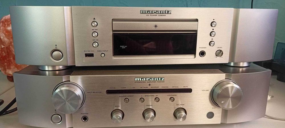 Wzmacniacz i Cd Marantz 6005.