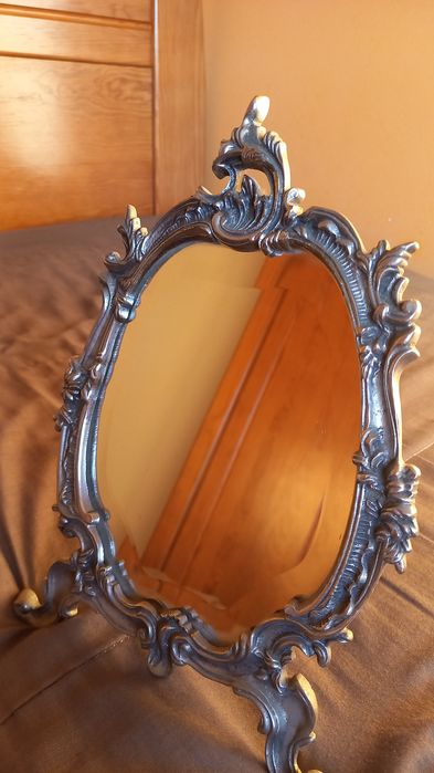 Espelho muito antigo  antiguidades