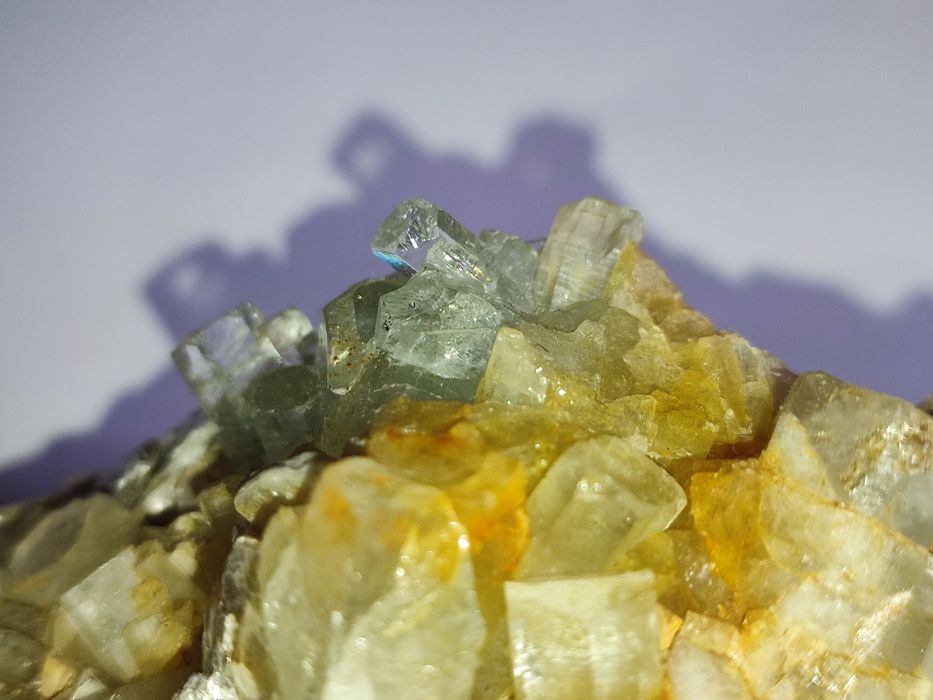 Minerais de coleção Berilo var. Água Marinha