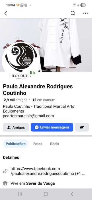 Quimono Tachi/Qigong