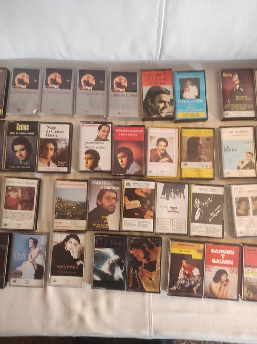 Vendo lote de cassetes antigos