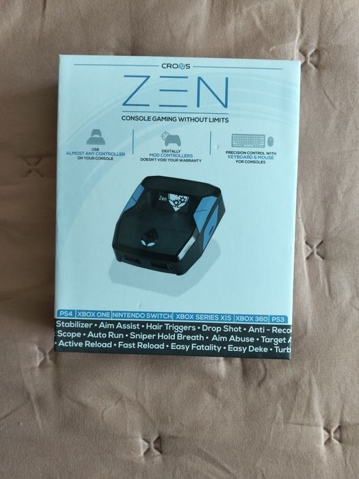 Cronus Zen Original (PS5/PS4/Xbox/PC) - Caixa e Manuais