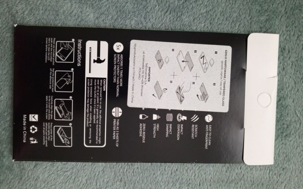 Szkło hartowane na telefon