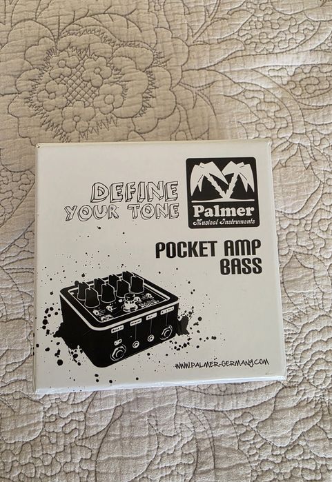 Palmer Pocket Amp Bass MK2 – Preamp / DI para baixo