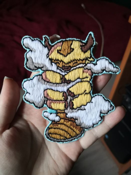 Appa z Avatar Legenda Aanga, ręcznie robiona naszywka Lubenia • OLX.pl