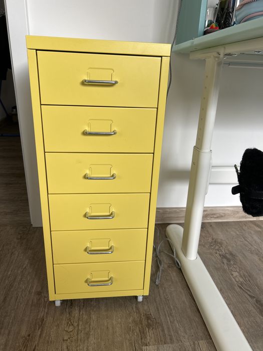 IKEA Helmer szafka metalowa z szufladami