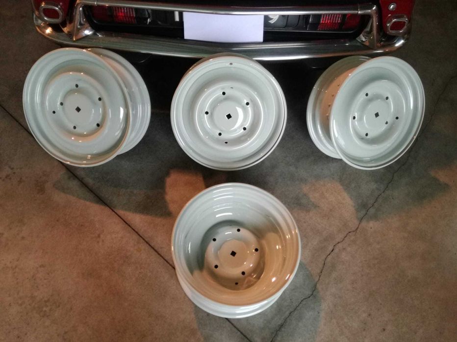 Jantes de ferro originais Citroen ID20 Boca de Sapo