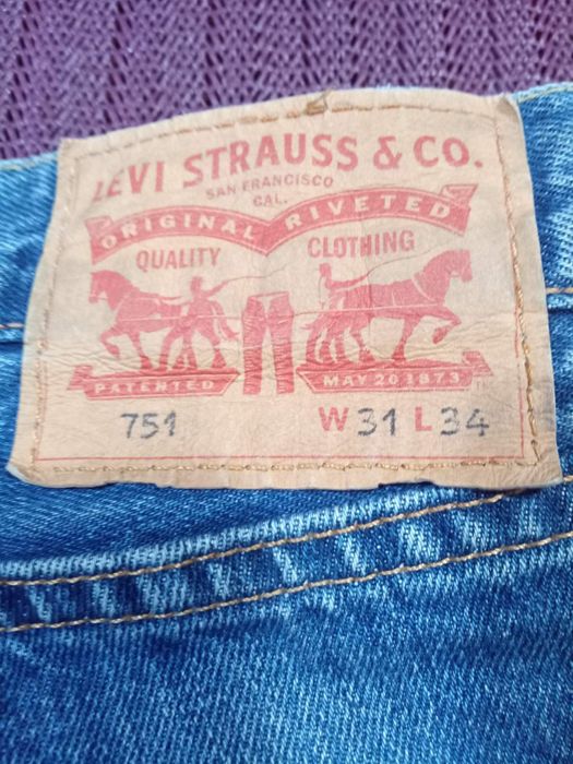 Levis W31 L34 джинси чоловічі