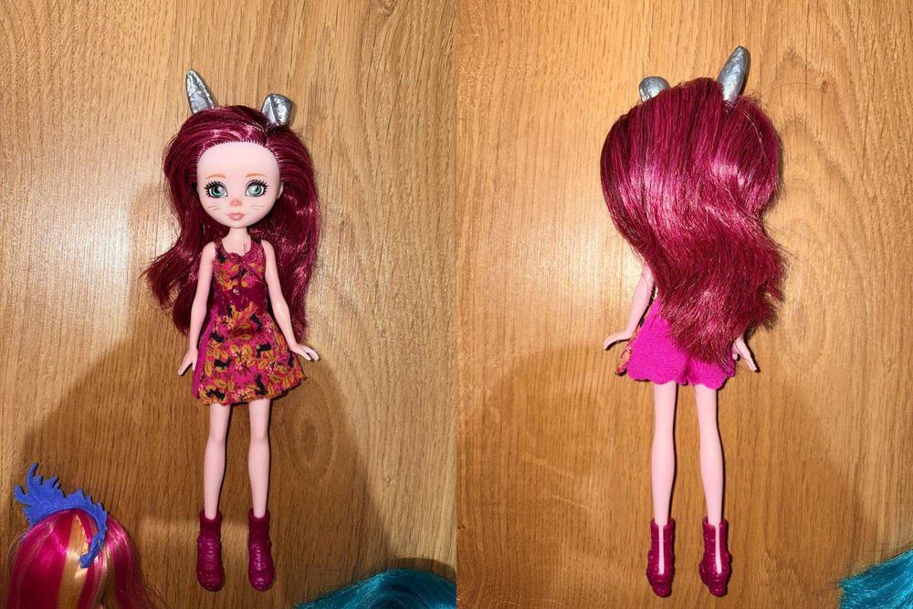 Enchantimals Turtle Trіcycle Peeki Parrot Ever After High Dragon Games Bird Figure Forest Pixies