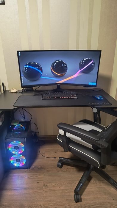 Классний ПК Шара + Монитор Samsung Odissey  G5 Клава Hator  Мышка
