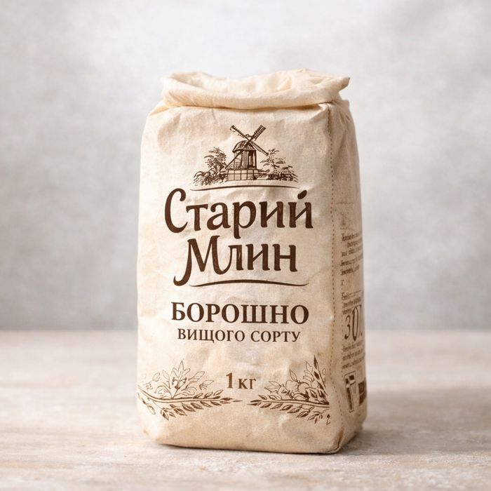 Борошно пшеничне вищого сорту