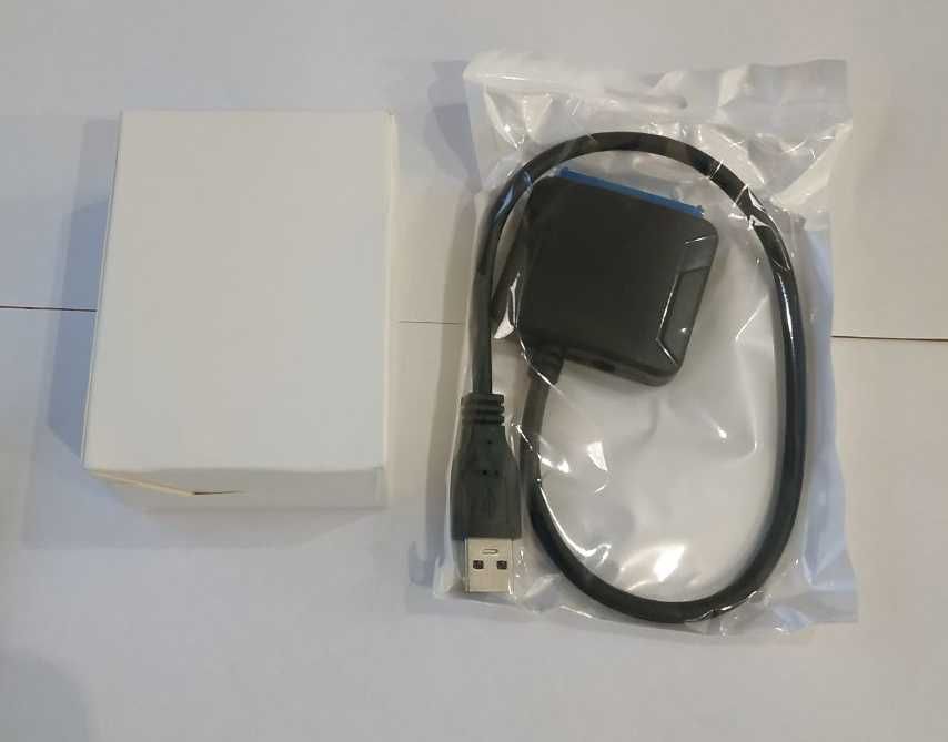 Переходник USB 3.0 - SATA с блоком питания для HDD/SATA 2.5, 3.5