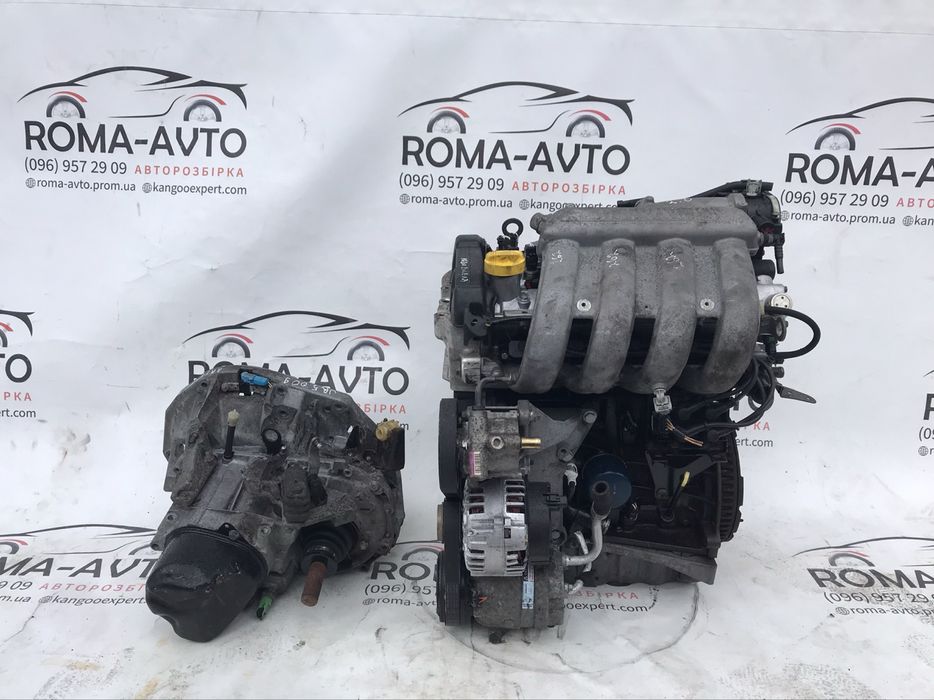 Двигун 2.0 IDE F5R Мотор Renault Megane I Laguna II Двигатель Рено Меган Лагуна