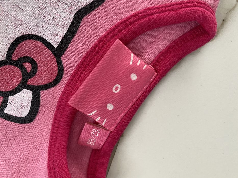 Zestaw bluzek z krotkim rękawem 62/68 Hello Kitty Minnie Mouse
