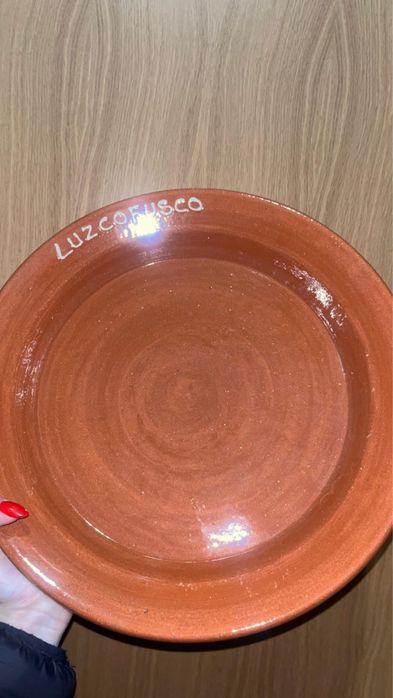 Prato de ceramica