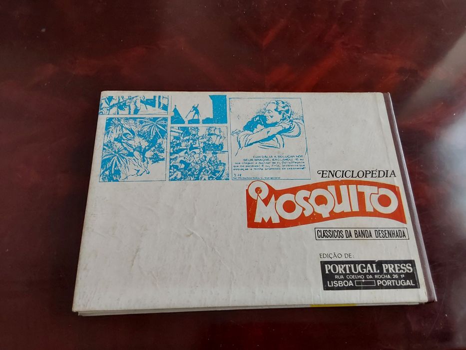 Enciclopédia O Mosquito, completa, capa dura, Editorial- 1973