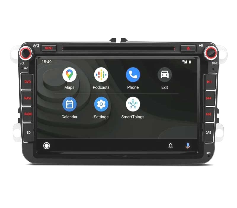 AUTO RADIO GPS ANDROID 14 PARA VOLKSWAGEN VW GOLF POLO PASSAT CADDY TOURAN USB GPS TACTIL HD