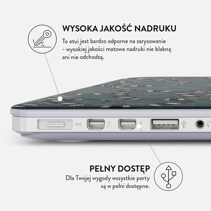 BURGA - Twarde etui do MacBooka - MacBook Air 15 Nowe