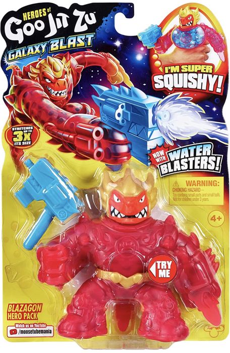 Фігурки Goo Jit Zu Galaxy Blast Hero Pack гуджитсу з бластерами