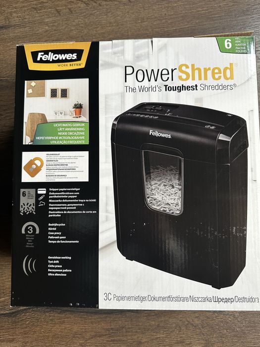 NOWA niszczarka dokumentów Fellowes PowerShred 3 C