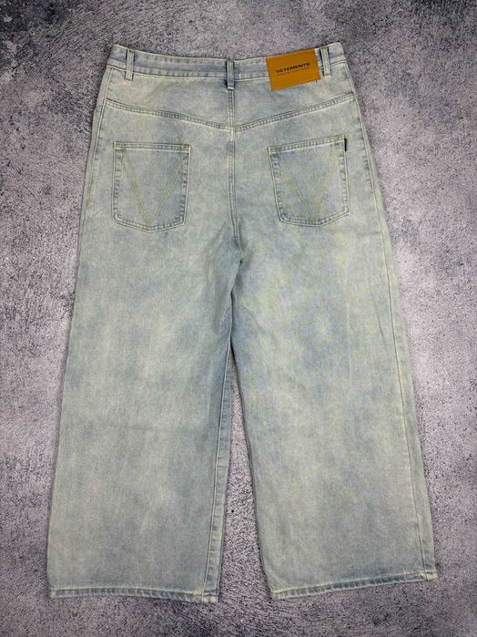 Джинси Vetements широкі ветмо джинсы баленсиага balenciaga