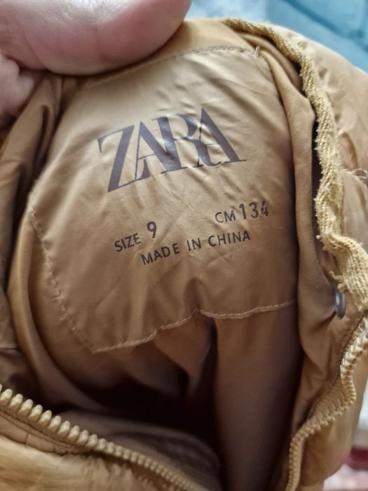 Пальто для девочки стеганное Zara