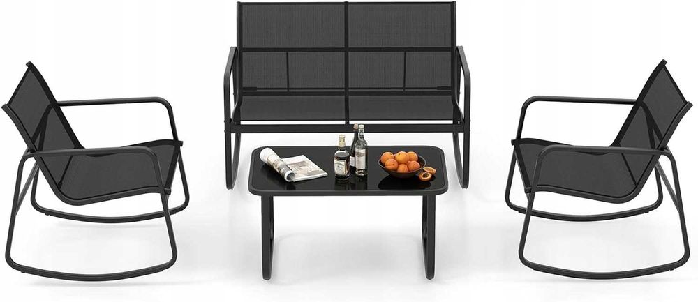 Elegancki Zestaw Mebli Ogrodowych na Taras
