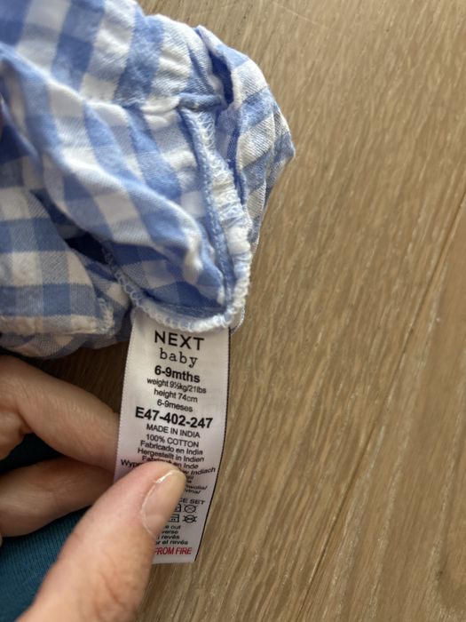 Набір одягу для малюка Next Carters 4 речі, 74 см, 1 рік
