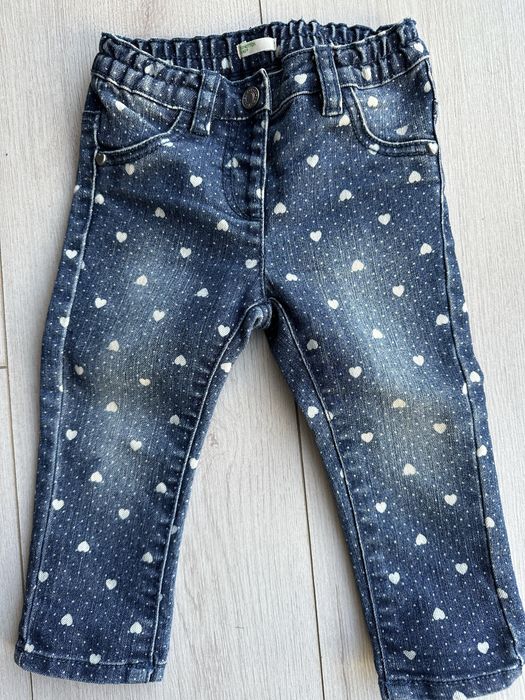 Джинси на дівчинку Benetton. Розмір 74